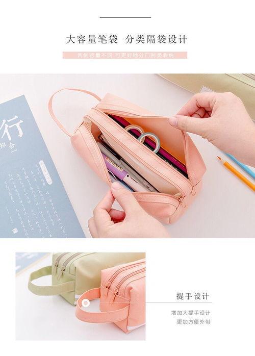 网红双层文具盒平价,平价实用，学生必备好物