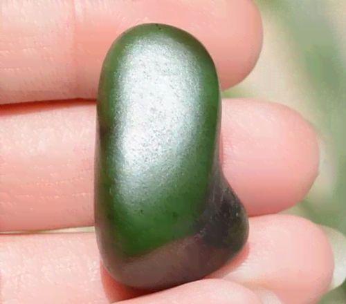 和田碧玉籽料怎么看,探寻天然玉石的独特魅力