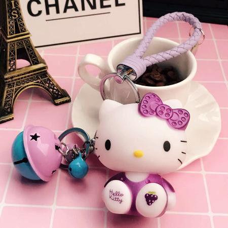 网红猪猪车钥匙挂件图,萌趣可爱，时尚必备